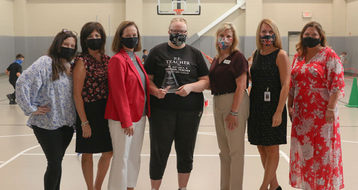 Jenks Public Schools Foundation Vision of Excellence Awards 2021