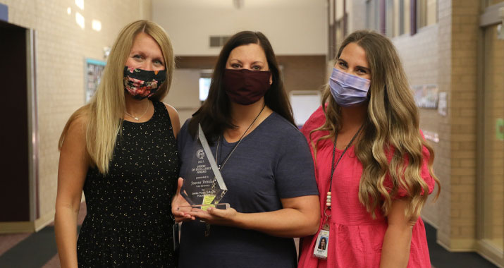 Jenks Public Schools Foundation Vision of Excellence Awards 2021