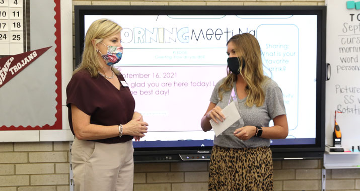 Jenks Public Schools Foundation Vision of Excellence Awards 2021